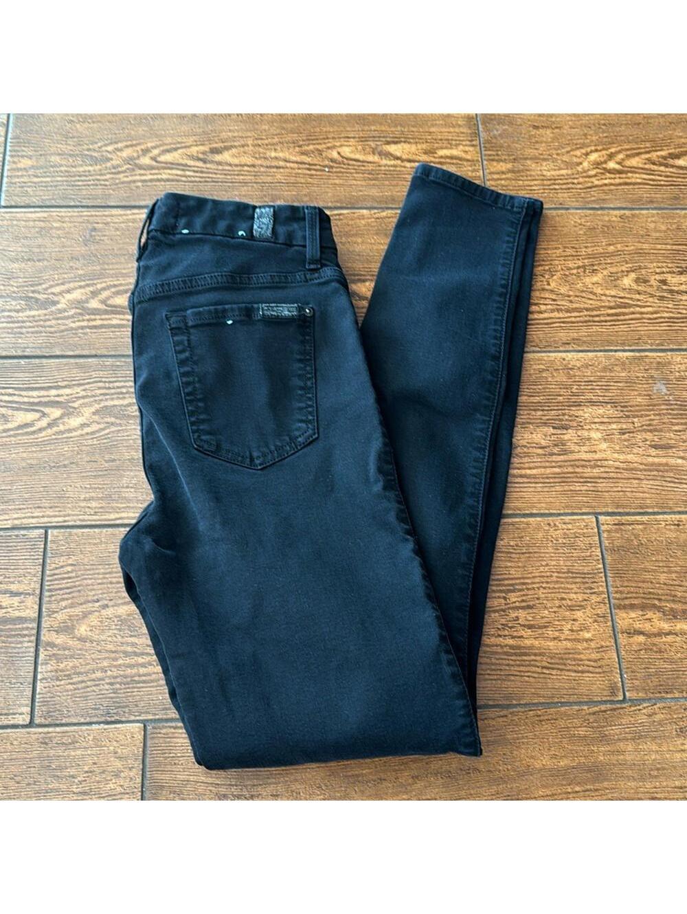 seven for all man kind the high waist skinny
